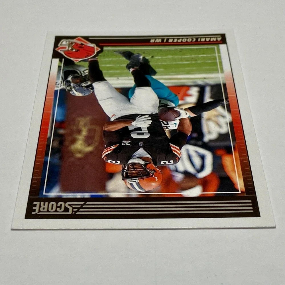 2024 Panini Score NFL Football Amari Cooper WR Cleveland Browns NFLPA Card #66 - Picture 3 of 4